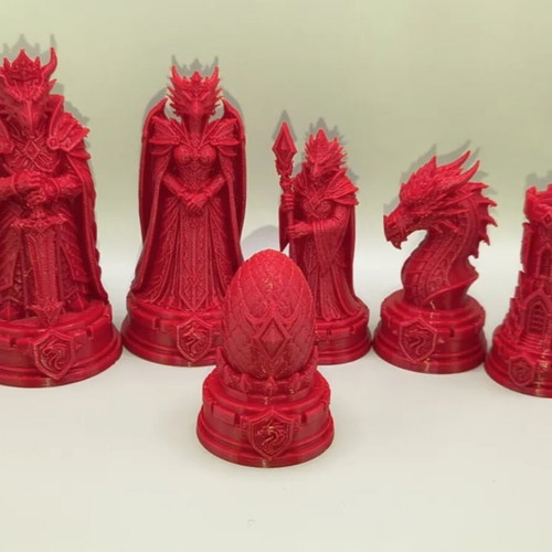 Dragon Chess Set new condition