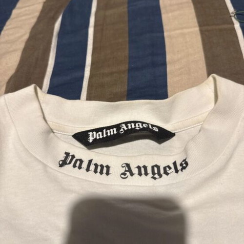 Palm Angels T Shirt like new, white, size L