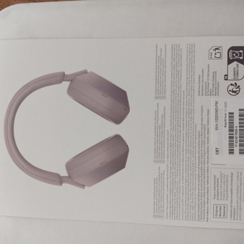 Sony WH-1000XM5 wireless headphones new, sealed