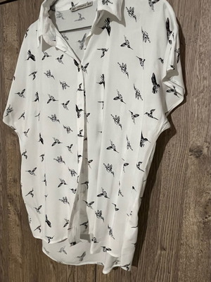 Women's shirt, white, size M / 38 / 10