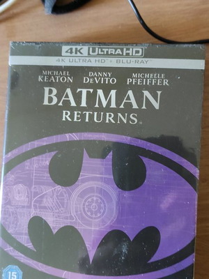 Batman Returns 4k UHD Blu-Ray καινούργιο με δεύτερο CD