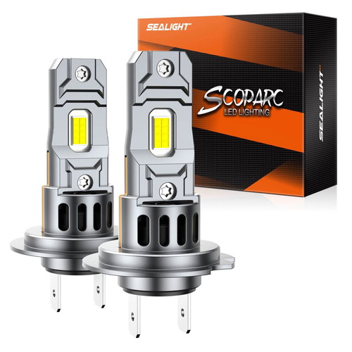 Sealight S2S H7 70W 6500K LED car bulbs new