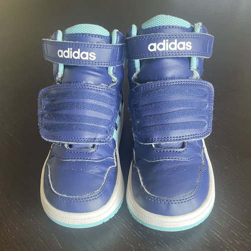 Adidas kids sports boots like new, size 27, blue