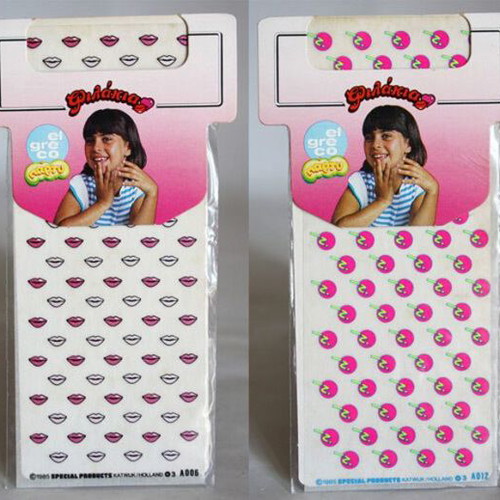 El Greco vintage 1985 nail stickers pack of 4 new