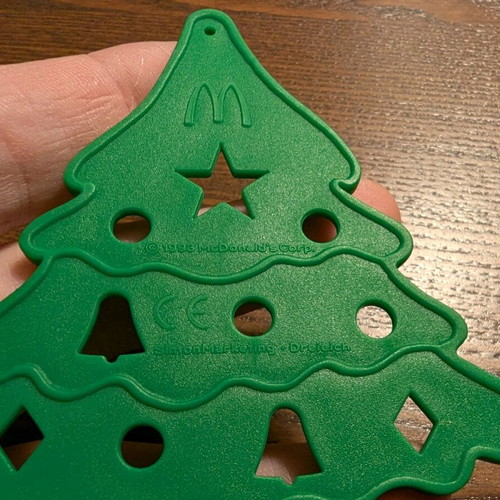McDonald's rare Christmas ornament from 1993