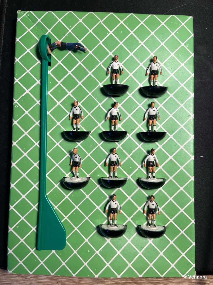 Equipe Subbuteo Allemagne De L'Ouest (West Germany) Réf 445, état Très Bon, Vintage
