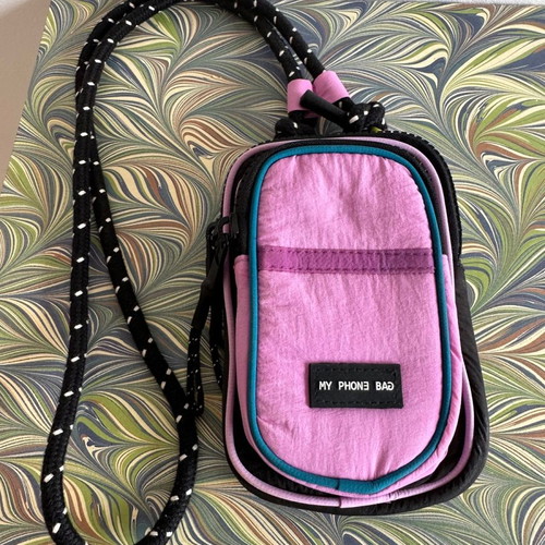 Zara phone bag with two zipped compartments used