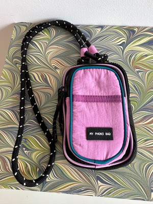 Zara phone bag with two zipped compartments used