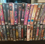 WWE VHS tapes used, set of 35 from 1993 to 2003