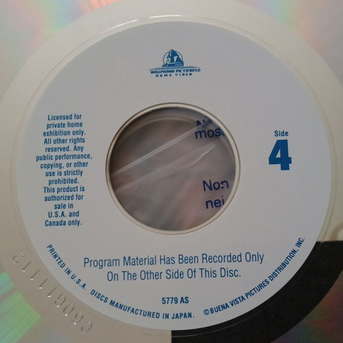 Mr. Holland's Opus 1995 LaserDisc widescreen edition, like new