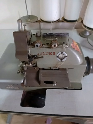 Jouki five-thread overlock sewing machine used