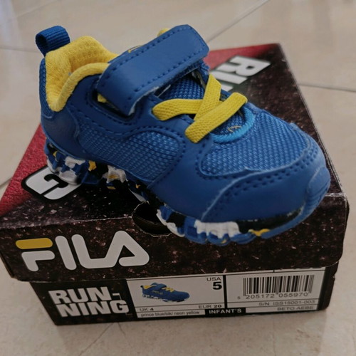 Fila baby sneakers new, size 20, blue