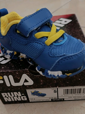 Fila baby sneakers new, size 20, blue