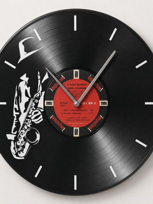 Wall clock vinyl record Ken Coltrane – A Love Supreme new