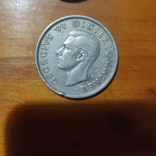 One Shilling and Two Shillings Coins used, 1949 and 1951