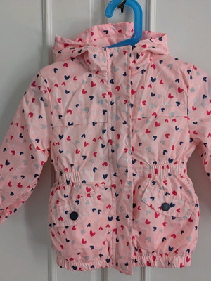 Jacket with hearts like new, 86 cm/12-18 months