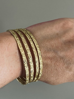 Handmade bracelet new, gold color