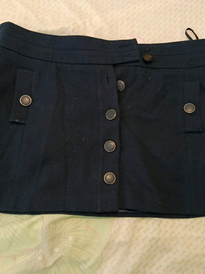 Ben Sherman women's skirt like new, dark blue, size Large