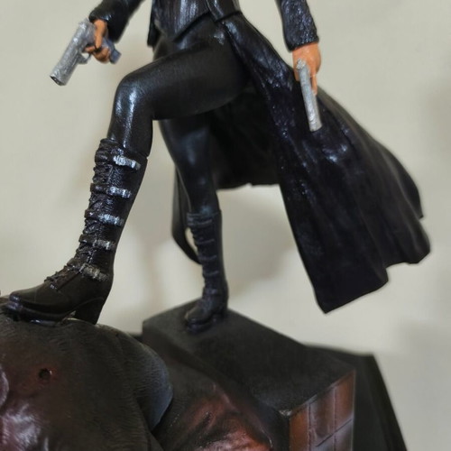 3D Printed Selene Underworld Figure used, hand painted statue