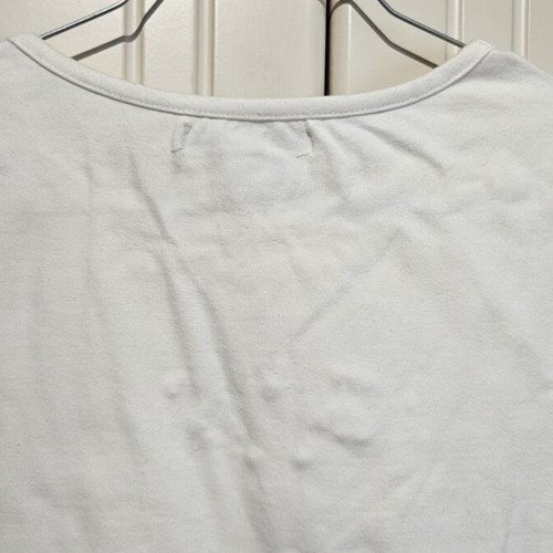 Moda Per Due Basic T-shirt, white with colorful details, size L