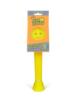 Dish Daddy dishwashing tool yellow new