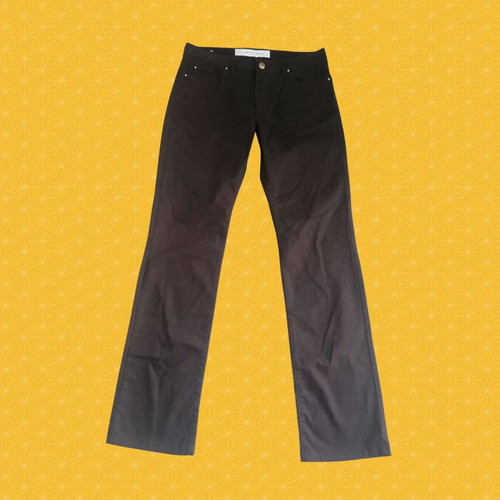 Shaft Jeans Brown velvet texture pants Large new