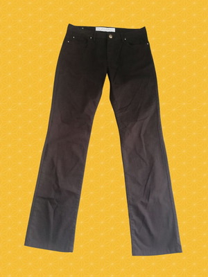 Shaft Jeans Brown velvet texture pants Large new