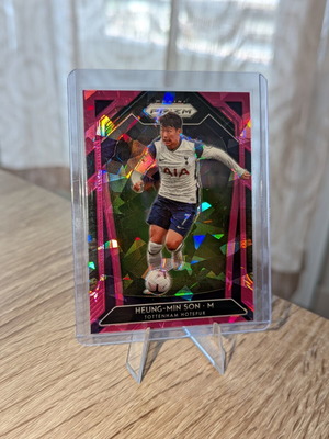 Panini Prizm Premier League 2020-21 Heung-Min Son Pink Ice card like new
