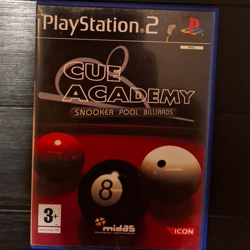 Cue Academy Snooker Pool Billiards παιχνίδι PS2 μεταχειρισμένο