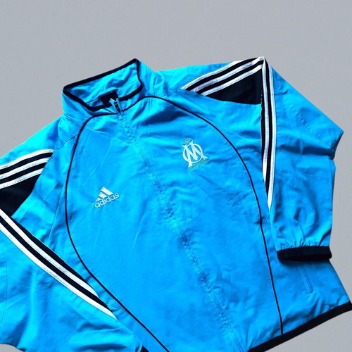 Olympique Marseille x adidas 2005/06 Track Jacket men's XL like new