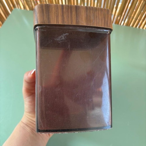1 vintage bowl and 2 containers for sugar and coffee