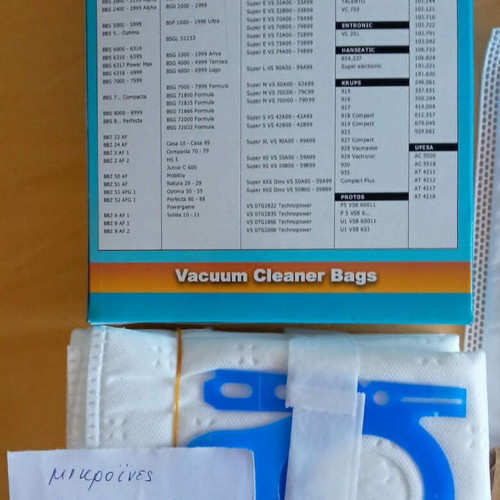 Vacuum Cleaner Bags set new with free deodorizer