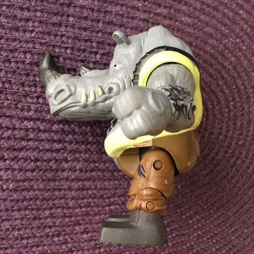 Rocksteady Teenage Mutant Ninja Turtles Figure TMNT 2023 Playmates 4 Inch like new