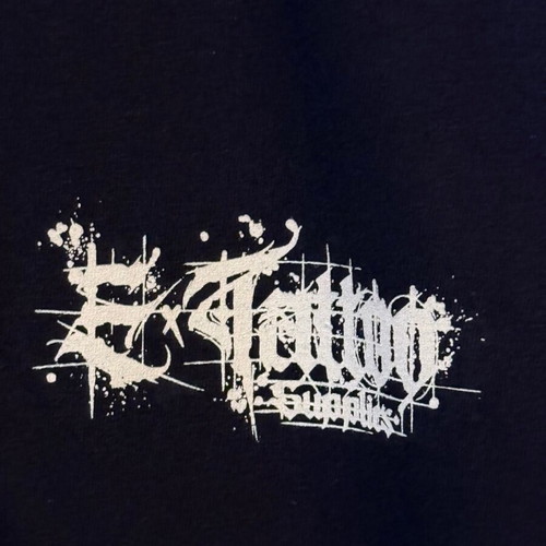 Sol's cotton t-shirt XL new, black and white