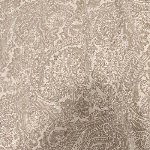 Cotton fitted single bed sheet with paisley design, like new