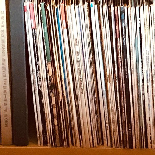 Collection of 133 used vinyl records, classical music