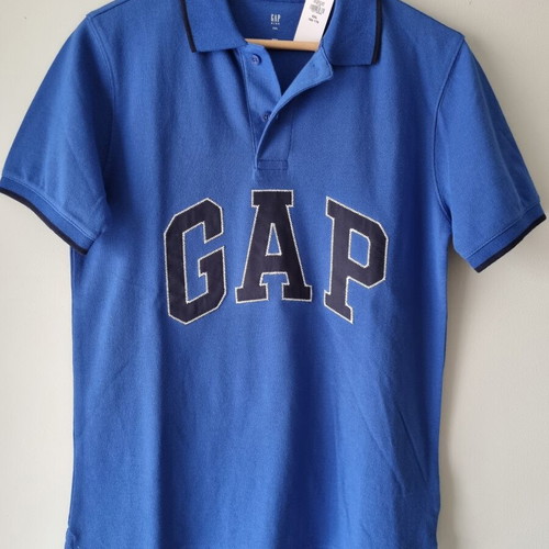 Gap Polo Shirt new, unisex, sizes 164-176 cm, black and blue