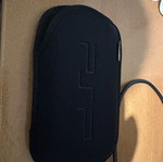 Sony PSP-1004 Fat Black used, complete pack with charger and 2x2GB memory cards