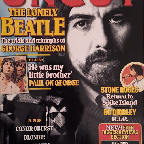 Uncut Magazine August 2008 George Harrison, like new