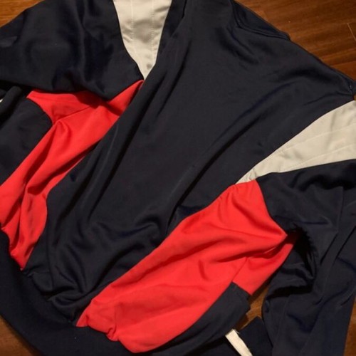 Nike vintage authentic track jacket size S used, gray blue red