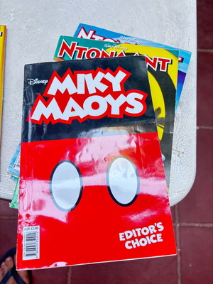 Miky Maous comic book, Walt Disney