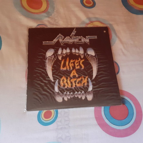 Raven Life's A Bitch LP used, metal