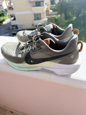 Nike Trail ATC athletic shoes used, green, size 47