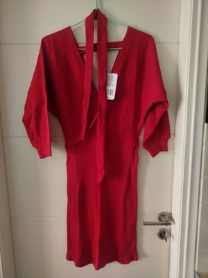 Bodycorn long red dress new, size L