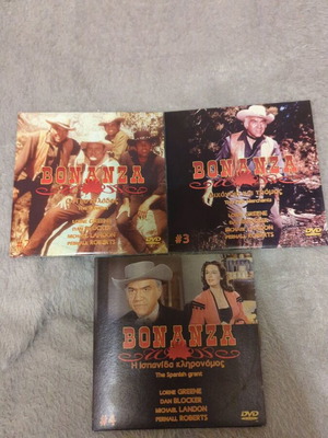Bonanza DVD like new, numbers 2, 3, 4