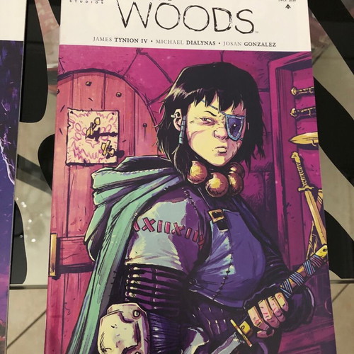 The Woods set of 8 comics new, signed by Michael Dialynas