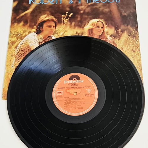Robert & Μπέσσυ vinyl LP album used, 1975 first release