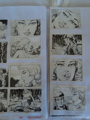 Tarzan collection of about 100 used illustrated clippings and stories