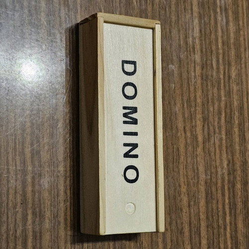 Domino board game like new with English instructions