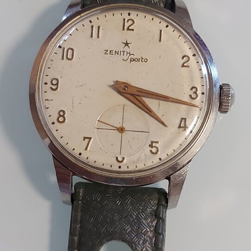 Zenith Sporto 1954 men's mechanical watch, 34mm